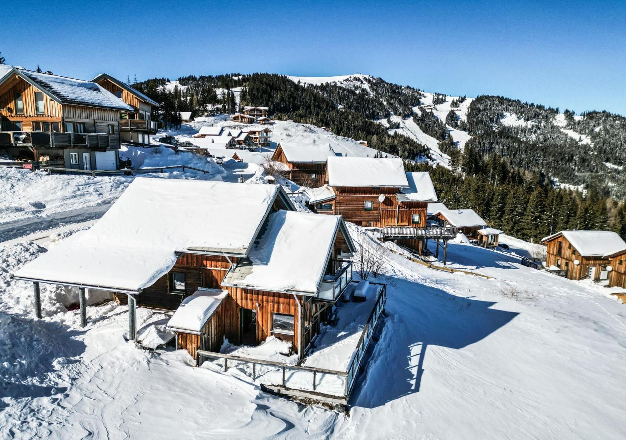 1A Chalet '4 Jahreszeiten' Ski Fahren Und Jacuzzi Mit Aussicht! Bad Sankt Leonhard im Lavanttal Exterior photo