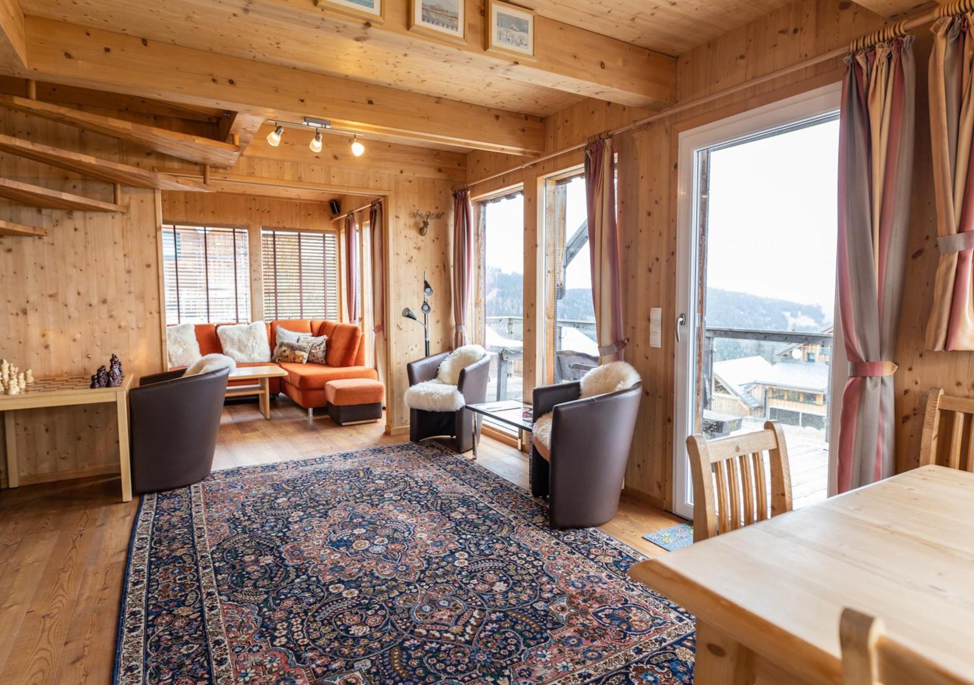 1A Chalet '4 Jahreszeiten' Ski Fahren Und Jacuzzi Mit Aussicht! Bad Sankt Leonhard im Lavanttal Exterior photo