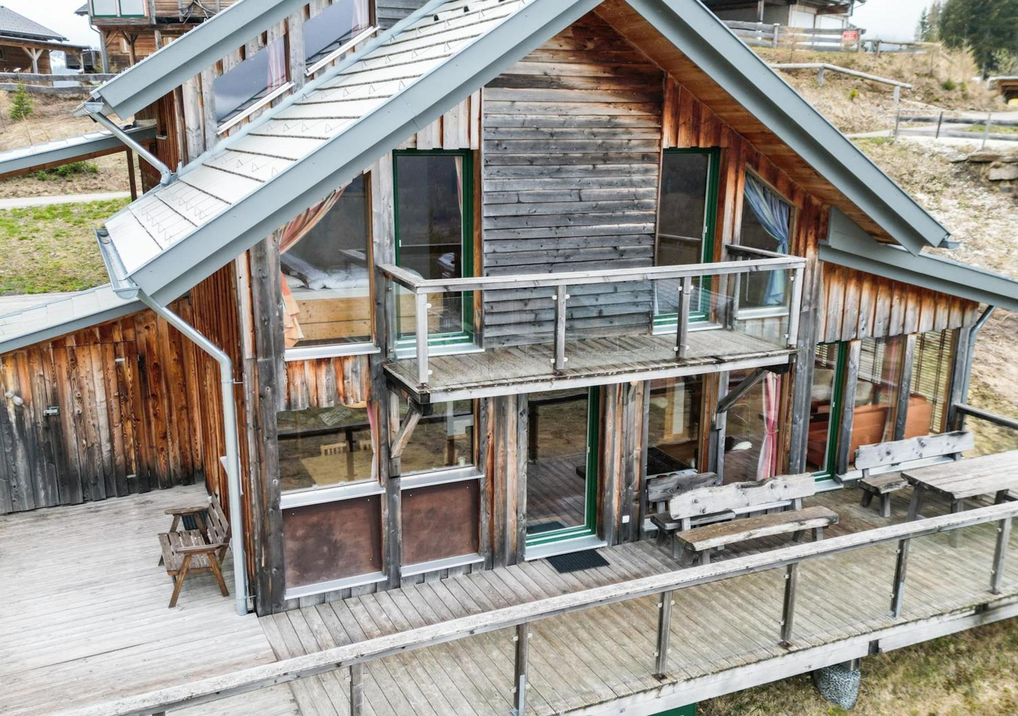 1A Chalet '4 Jahreszeiten' Ski Fahren Und Jacuzzi Mit Aussicht! Bad Sankt Leonhard im Lavanttal Exterior photo